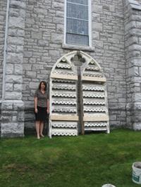 campbellford, contractor, stone, buttress, louvers, wood work